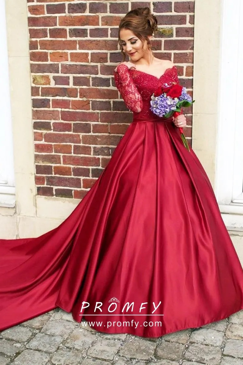 لباس نامزدی مجلسی بلند (Elegant Evening Gown)-3